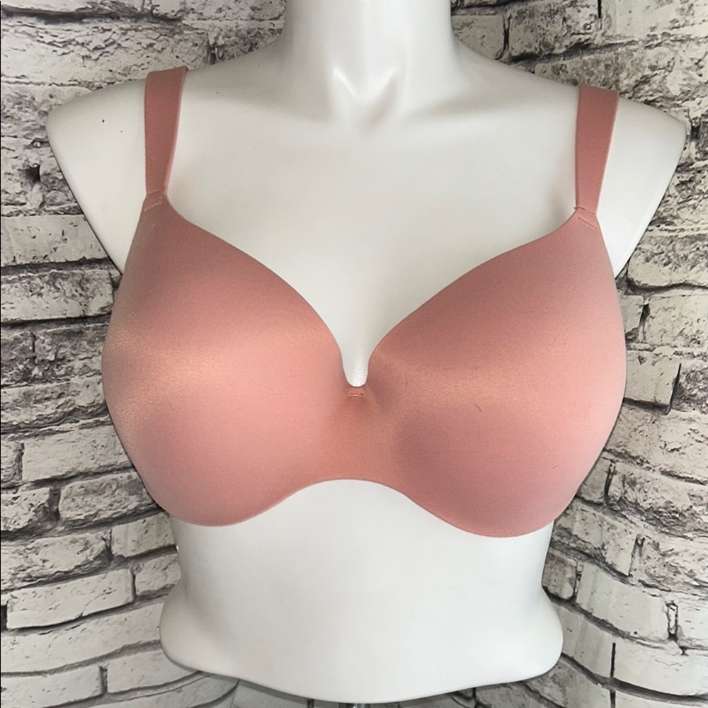 Auden 44c Pink Seamless T-Shirt Bra